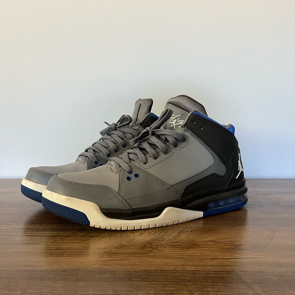 Air Jordan Flight Origin - Dark Grey/Blue (599593-006) Like new